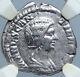 Manlia Scantilla Wife Of Didius Julianus 193ad Silver Roman Coin Ngc Vf I59096