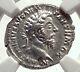 Marcus Aurelius Authentic Ancient 168ad Silver Roman Coin Aequitas Ngc I71706