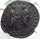Marcus Aurelius & Lucius Verus 162ad Sestertius Ancient Roman Coin Ngc I69803