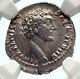 Marcus Aurelius As Caesar Rome Ancient Silver Roman Denarius Coin Ngc I71725