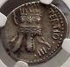 Mark Antony 36 Bc. Armenian Conquest Tiara Ngc Certified Ch Vf Silver Roman Coin