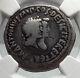 Mark Antony & Octavia Augustus Sister Silver Tetradrachm Roman Coin Ngc I60110