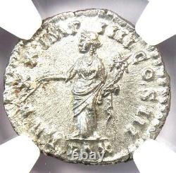 Marcus Aurelius AR Denarius Silver Roman Coin 139-161 AD Certified NGC AU