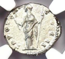 Marcus Aurelius AR Denarius Silver Roman Coin 139-161 AD Certified NGC AU