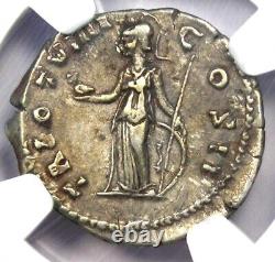 Marcus Aurelius AR Denarius Silver Roman Coin 161 AD Certified NGC Choice VF