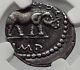 Metellus Scipio Enemy Of Julius Caesar 47bc Ancient Silver Roman Coin Ngc I60978