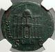 Nero 65ad Dupondius Macellum Magnum Market Genuine Ancient Roman Coin Ngc I66638