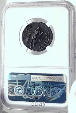 NERO Authentic Ancient 64AD Rome Genuine Original Roman Coin GENIUS NGC i81819