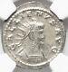 Ngc Au Gallienus 253-268 Ad, Caesar Roman Empire Double Denarius Silver Coin