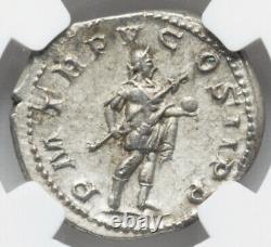 NGC AU Gordian III 238-244 AD Caesar Roman Empire AR Double Denarius Silver Coin
