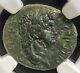 Ngc Au Nero 54-68 Ad Roman Empire Cilicia Anazarbus Ae16 Coin W Rare Countermark