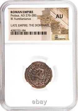 NGC (AU) Probus AD276-282 Aurelianianus / Antoninianus Roman Coin NGC Ancients