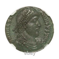 NGC (AU) Roman AE3 of Valentinian I (AD364 -375) NGC Ancients Certified Coin