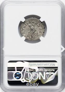 NGC AU Roman Empire Caesar Philip I Arab Caesar 244-249 AD Double Denarius Coin
