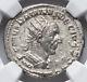 Ngc Au Trajan Decius Caesar 249-251 Ad Roman Empire Denarius Silver Coin, Sharp