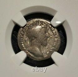 NGC AUTHENTICATED ROMAN EMPIRE MARCUS AURELIUS DENARIUS 161-180 ce detailed coin