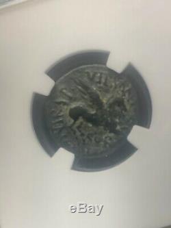 NGC Ancient Roman Coin Ae As Of Caligula(37-41)/Pegasus ReverseRAREF+bonus