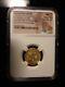 Ngc Byzantine Empire Ad 654-668 Gold Coin Ms 5/5 4/5 Eastern Roman Two Emperors