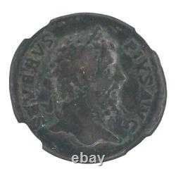 NGC CH F 5/5, 3/5 Roman Imperial AE As Septimius Severus, Roma RESTITVTOR VRBIS