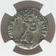 Ngc Ch F Domitian 81-96 Ad Roman Empire Caesar Ar Denarius Silver Coin, Rare