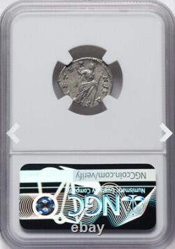 NGC Ch VF Faustina I Sr the Elder 138-140/1 Roman Empire AR Denarius Silver Coin