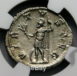 NGC Ch VF. Gordian III. Stunning Double-Denarius. Ancient Roman Silver Coin