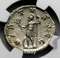NGC Ch VF. Gordian III. Stunning Double-Denarius. Ancient Roman Silver Coin