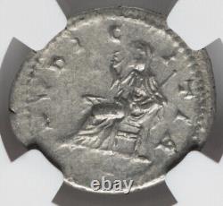 NGC Ch VF Julia Maesa 218-224 AD, Roman Empire Grandmother of Elagabalus Coin