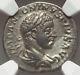 Ngc Ch Vf Roman Empire Elagabalus, Ad 218-222 Ar Denarius Silver Coin Rare