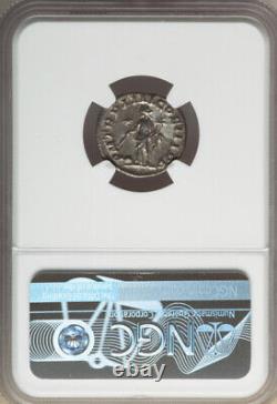 NGC Ch VF Roman Empire Elagabalus, AD 218-222 AR Denarius Silver Coin Rare
