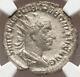 Ngc Ch Vf Roman Empire Treb Gallus 251-153 Ad Ar Double-denarius Silver Coin