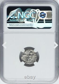 NGC Ch VF Sept. Severus 193-211 AD Roman Empire AR Denarius Coin Rome HIGH GRADE