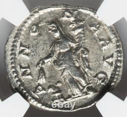 NGC Ch XF 222-235 Severus Alexander Roman Empire Caesar Denarius Coin High Grade