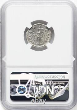 NGC Ch XF Maximinus I 235-238 AD, Caesar Roman Empire Denarius Coin, HIGH GRADE