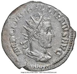 NGC MS Gallienus 253-268 AD Rome Roman Empire Caesar Double Denarius Silver Coin