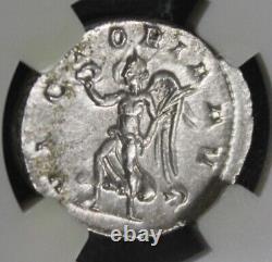 NGC MS Roman Empire AD 249-251 Trajan Decius AR Double-Denarius Nice UNC Coin
