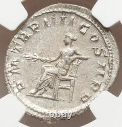 NGC MS Roman Empire Gordian III 238-244 AD AR Double Denarius Silver Coin Rare