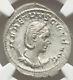 Ngc Ms Roman Empire H Herennia Etruscilla 249-253 Ad Double Denarius Silver Coin
