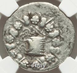 NGC Mysia Pergamum Roman Rule 133-67 BC Ancient Greek Cistophorus Silver Coin
