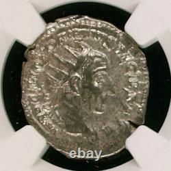 NGC Roman Empire AD 249 251 Trajan Decius AR Double Denarius Silver Coin Ch XF