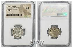 NGC Roman Empire AD 251 253 Trebonianus Gallus AR Double Denarius Silver Coin MS