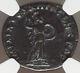Ngc Vf Domitian 81-96 Ad Roman Empire Caesar Ar Denarius Silver Coin, Toned
