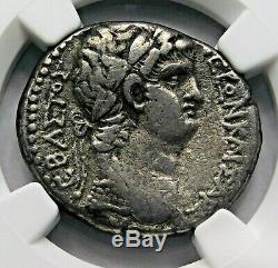 NGC VF. Nero (AD 54-68) Stunning Tetradrachm. Ancient Roman Silver Coin