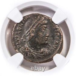 NGC (VF) Roman AE3 of Valentinian I (AD 364 -375) NGC Ancients Certified Coin