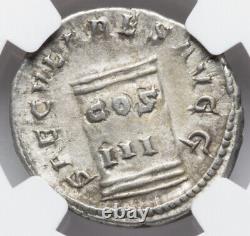NGC VF Roman Empire Caesar Philip I Arab 244-249 Double Denarius Silver Coin
