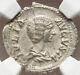 Ngc Vf Roman Empire Julia Domna, Ad 193-217 Ad Ar Denarius Silver Coin Rare