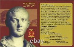 NGC VF Roman Silver Antoninianus of Gordian III AD238-244 Youngest Roman Emperor