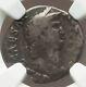 Ngc Vg Nero 54-68 Ad Roman Empire Caesar Ar Denarius Silver Coin, Rare