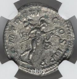 NGC XF 222-235 Severus Alexander Roman Empire Caesar Denarius Coin, SHARP STRIKE