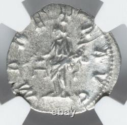 NGC XF Caracalla 198-217 AD Roman Empire Caesar Rome Denarius Coin High Grade